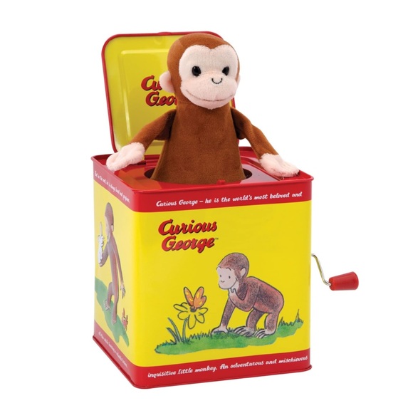 Schylling Other - Curious George Wind Up Music Box